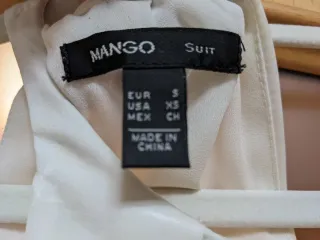 Vestido blanco sin mangas