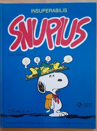 2 Libri Vintage Snoopy e Disney (Latino/Inglese)