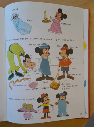 2 Libri Vintage Snoopy e Disney (Latino/Inglese)