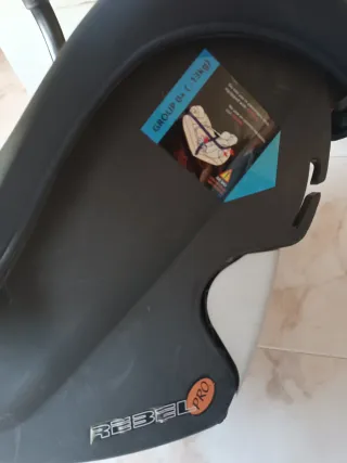 Portabebés coche Rebel Pro Grupo 0 (0–13 kg)