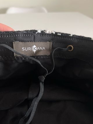 Gorra de vestir cuadros blanco y negro