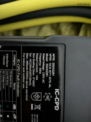 Cavo Ricarica VW Tipo 2 Schuko 10A Originale