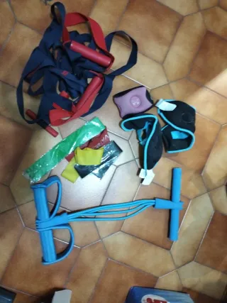 Pack TRX + Gomas Elásticas + Pesas Tobillo