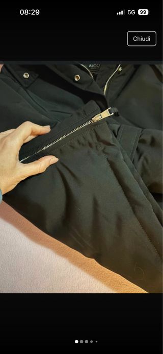 Giubbotto imbottito nero Alcott XS