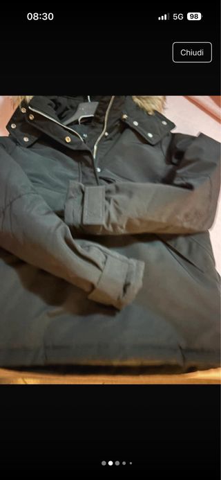 Giubbotto imbottito nero Alcott XS