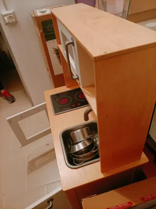 Cocinita de madera IKEA