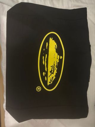 Chaqueta Bolo B.I.G. Corteiz Negra y Amarilla Tall