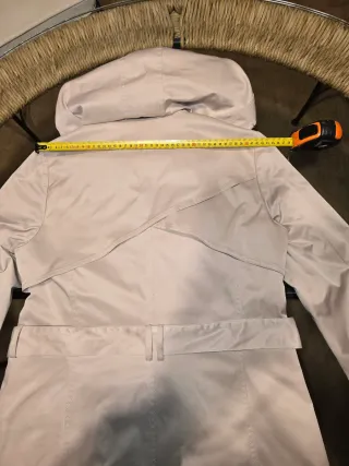 Gabardina Salsa Mujer Rosa Como Nueva