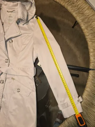 Gabardina Salsa Mujer Rosa Como Nueva