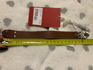 Bracciale Valentino Garavani Pelle Marrone