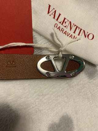 Bracciale Valentino Garavani Pelle Marrone