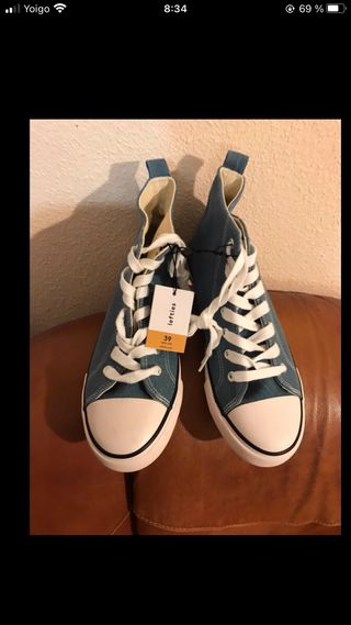 Zapatillas Denim estilo Botin