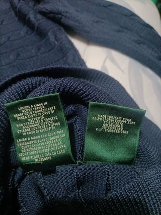 Jersey Ralph Lauren Mujer Azul Talla XS