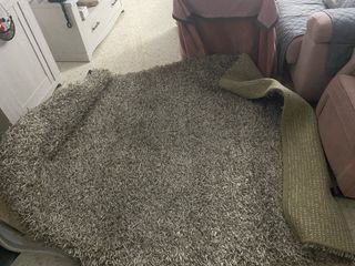 Alfombra beige 200x160cm