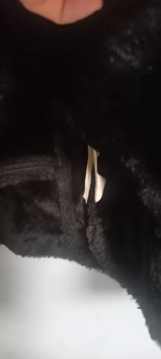 Chaqueta Biker Ante Negra Pull&Bear