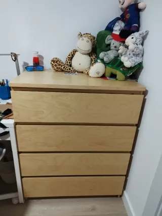 Cajonera Ikea Madera 100x80x48