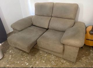 Sofá 3+2 plazas gris claro