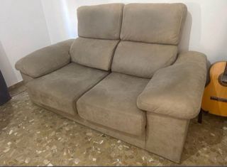 Sofá 3+2 plazas gris claro