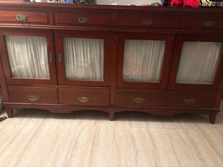 Mueble comedor madera grande