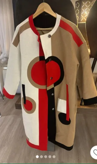 Abrigo elegante Camel talla 44