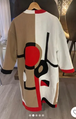 Abrigo elegante Camel talla 44