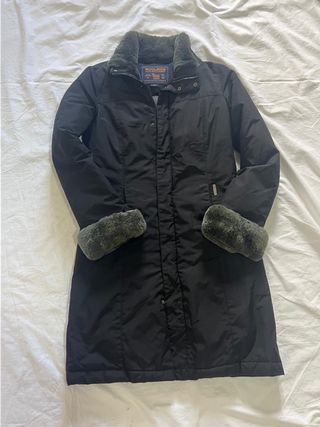 Cappotto Woolrich donna nero taglia XS