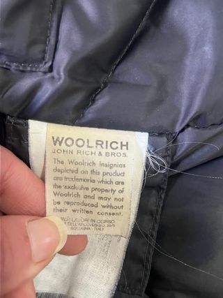 Cappotto Woolrich donna nero taglia XS