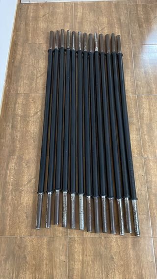 OFERTA, Barra gym, sueltas o en lote!!