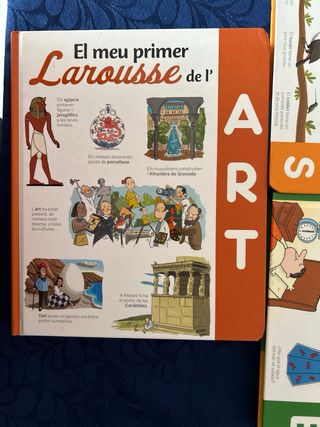 3 libros infantiles colección Larousse