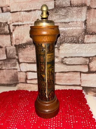 Macina Sale Pepe Vintage Legno intorno Anni '60