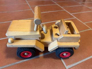 Juguete antiguo de madera