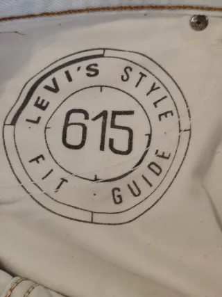 Levi's vintage 615 Orange Tab vita cm 44