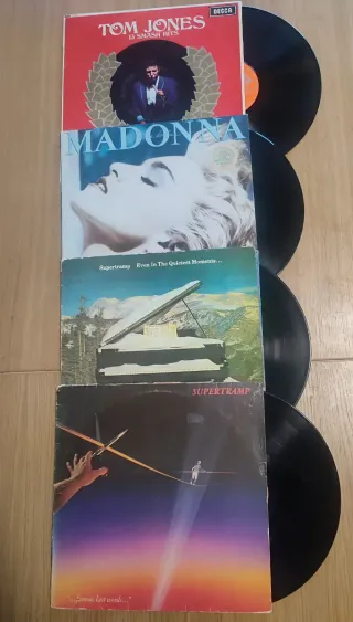 4 LPs POP ROCK  1 x 15€ 2 x 25€