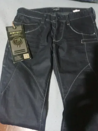 Pantalones tejanos JUST BOY azules