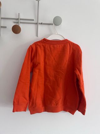 Sudadera naranja infantil