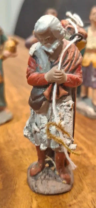 Belén terracota figuras 8 cm años 70-80