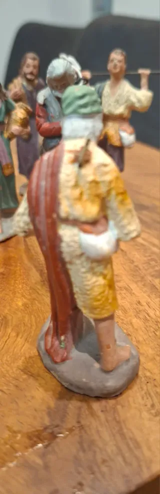 Belén terracota figuras 8 cm años 70-80