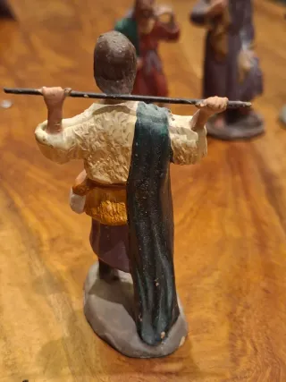 Belén terracota figuras 8 cm años 70-80