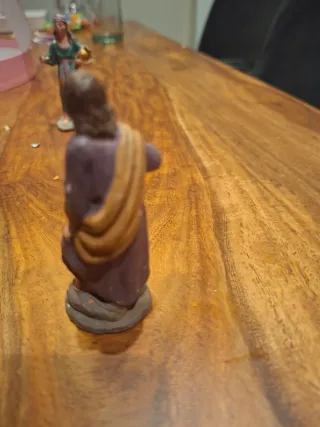 Belén terracota figuras 8 cm años 70-80