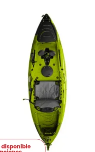 Kayak de pesca amarillo