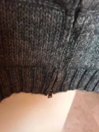 Gilet Lana Grigio Taglia M