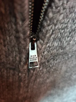 Gilet Lana Grigio Taglia M