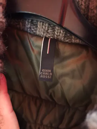 Gilet Lana Grigio Taglia M