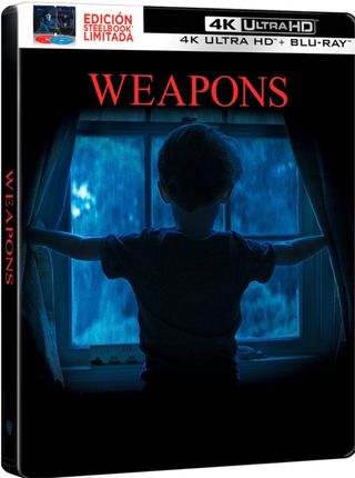 Película Weapons Blu-ray 4K Steelbook Edición Limi