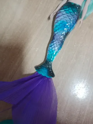 Barbie Sirena Lila y Turquesa