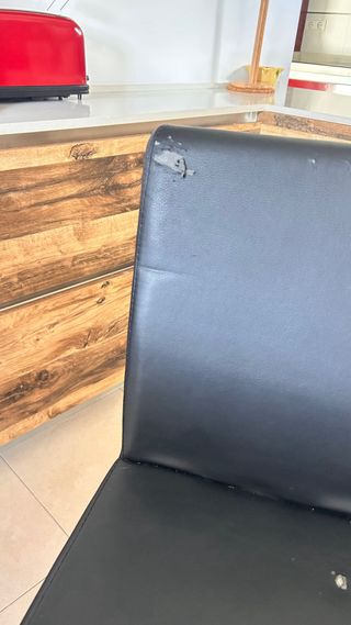 Taburetes Cocina Schmidt Negros