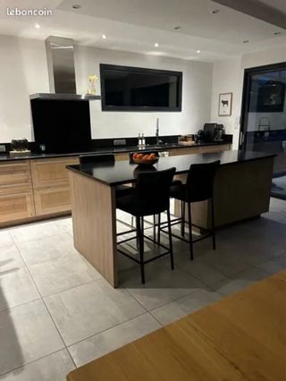 Taburetes Cocina Schmidt Negros