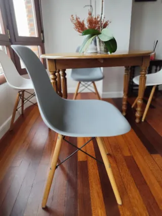 4 Sillas Nórdicas Salón/Cocina