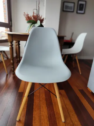 4 Sillas Nórdicas Salón/Cocina