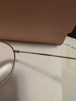 Gafas Ray-Ban Montura Redonda Dorada